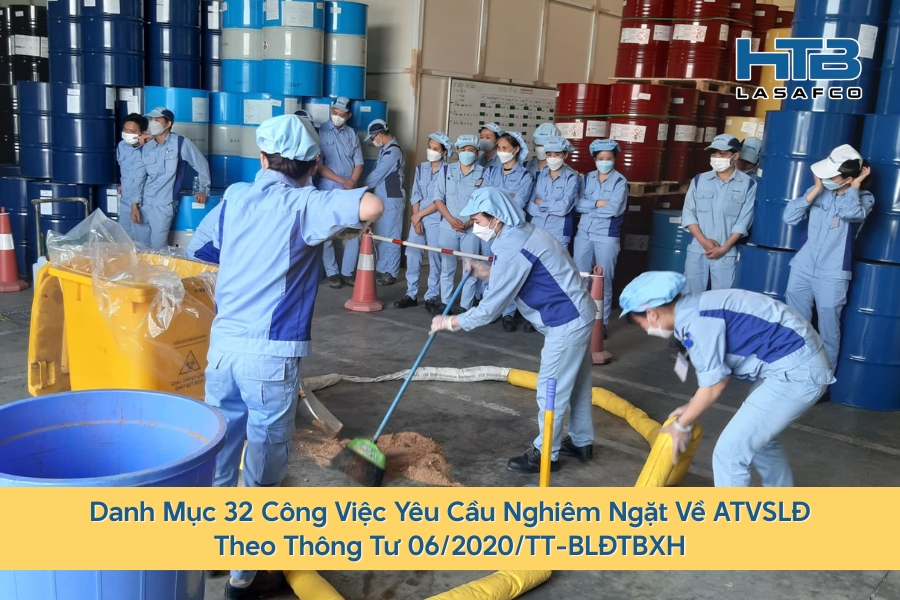 Danh Mục 32 Công Việc Yêu Cầu Nghiêm Ngặt Về ATVSLĐ Theo Thông Tư 06/2020/TT-BLĐTBXH