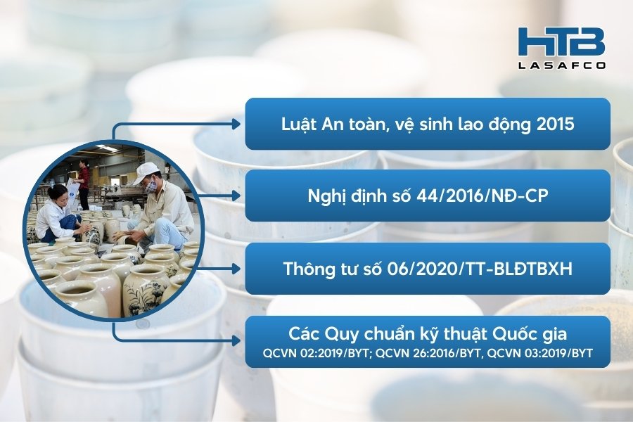 ATVSLĐ Khi Sản Xuất Sành Sứ Thủy Tinh: Rủi Ro, Yêu Cầu và Căn Cứ Pháp Luật Việt Nam