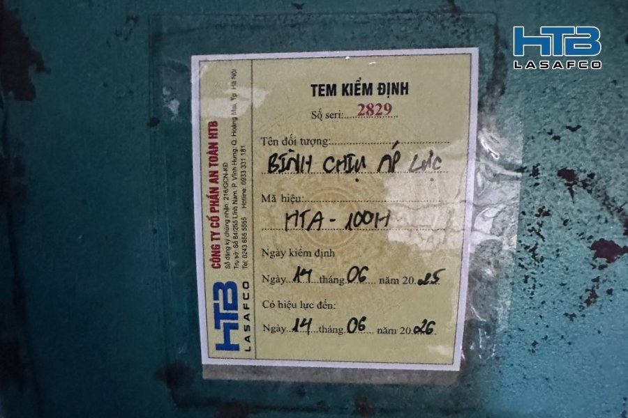 Kiểm Định Bình Chịu Áp Lực