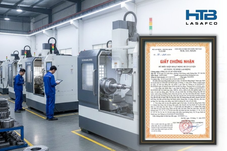 Hướng Dẫn ATVSLĐ Khi Vận Hành Máy Gia Công Vật Liệu Mới Nhất 2026